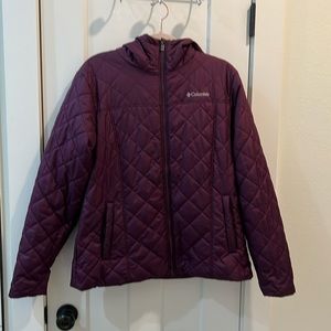 Purple Columbia jacket size large